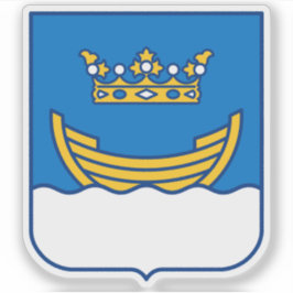 Wappen von Helsinki, Finnland Aufkleber