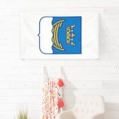 Wappen von Helsinki (Finnland) Banner (Insitu)