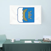 Wappen von Helsinki (Finnland) Banner (Messeveranstaltung)