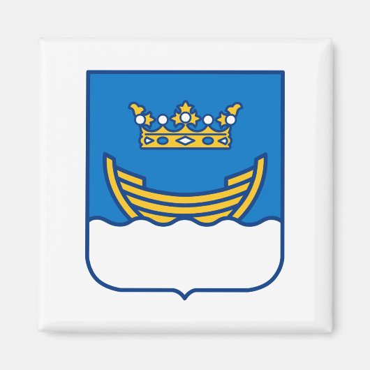 Wappen von Helsinki (Finnland) Magnet (Vorne)