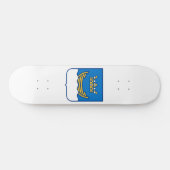 Wappen von Helsinki (Finnland) Skateboard (Horizontal)