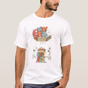 Wappen von Henry VII und von Elizabeth von York T-Shirt