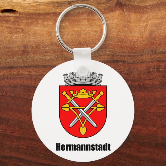 Wappen von Hermannstadt Schlüsselanhänger (Vorderseite)