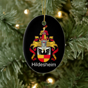 Wappen von Hildesheim, Deutschland Keramik Ornament
