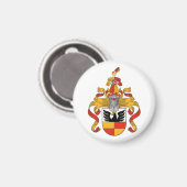 Wappen von Hildesheim, Deutschland Magnet (Vorderseite/Rückseite)