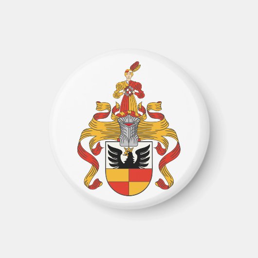 Wappen von Hildesheim, Deutschland Magnet (Vorne)