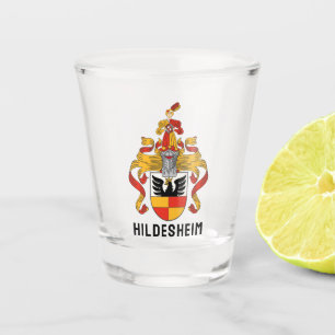Wappen von Hildesheim, Deutschland Schnapsglas