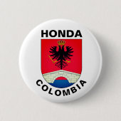 Wappen von Honda (Tolima), Kolumbien Button (Vorderseite)