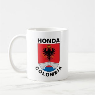 Wappen von Honda (Tolima), Kolumbien Kaffeetasse
