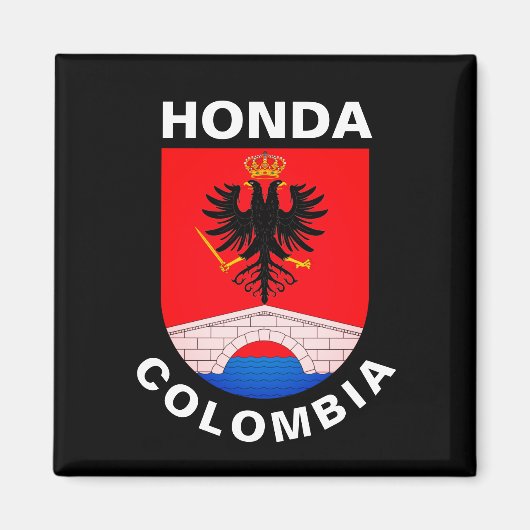 Wappen von Honda (Tolima), Kolumbien Magnet (Vorne)