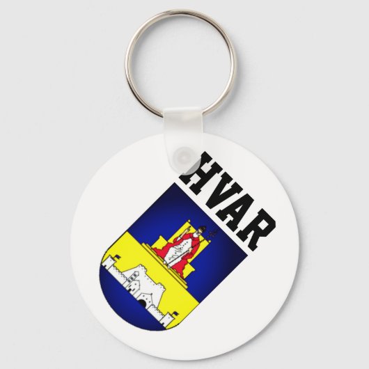 Wappen von Hvar - Kroatien Schlüsselanhänger (Vorderseite)