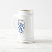 Wappen von Ingolstadt, Bayern - DEUTSCHLAND Bierglas (Vorderseite Links)