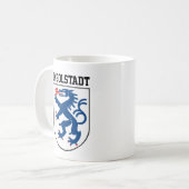 Wappen von Ingolstadt, Bayern - DEUTSCHLAND Kaffeetasse (Vorderseite Links)