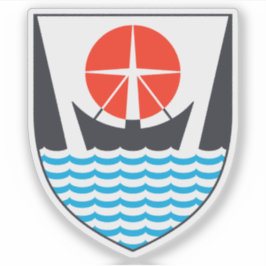 Wappen von Ísafjarðarbær, Island Aufkleber