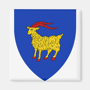 Wappen von Istrien in Kroatien Magnet