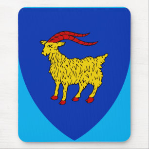 Wappen von Istrien in Kroatien Mousepad