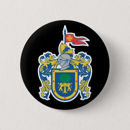 Wappen von Jalisco, Mexiko Button (Vorderseite)