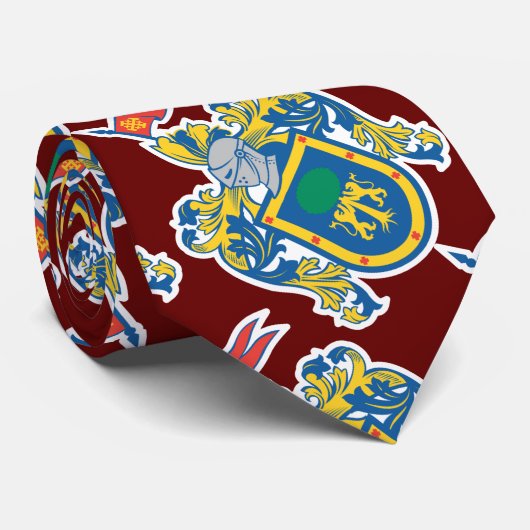 Wappen von Jalisco, Mexiko Krawatte (Gerollt)