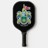 Wappen von Jalisco, Mexiko Pickleball Schläger (Vorderseite)