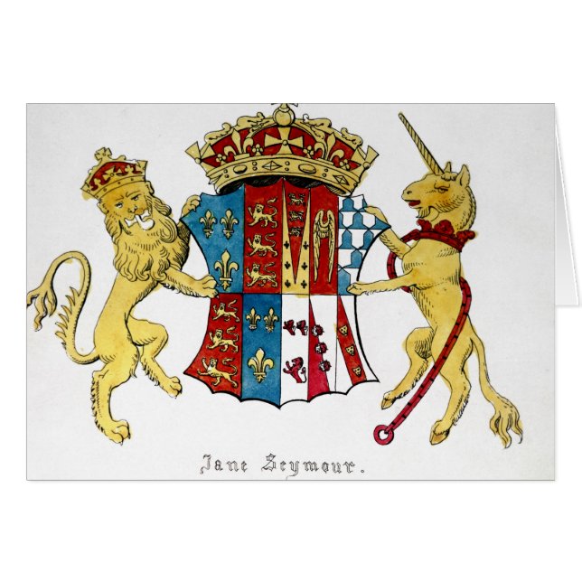 Wappen von Jane Seymour (Vorderseite (Horizontal))