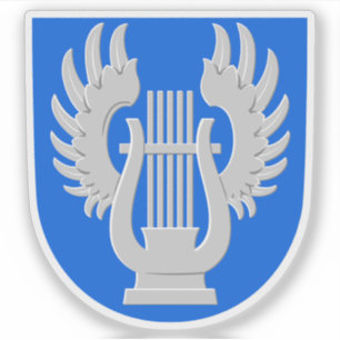 Wappen von Järvenpää, Finnland Aufkleber