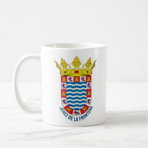 Wappen von Jerez de la Frontera Kaffeetasse