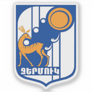 Wappen von Jermuk, Republik Armenien Aufkleber