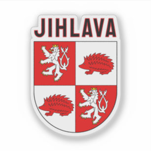 Wappen von Jihlava, Tschechische Republik Aufkleber