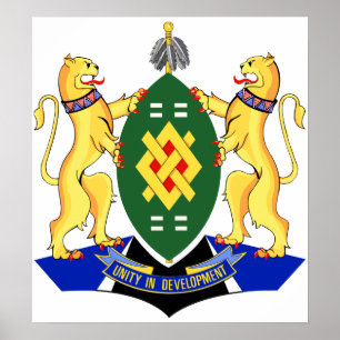 Wappen von Johannesburg Poster