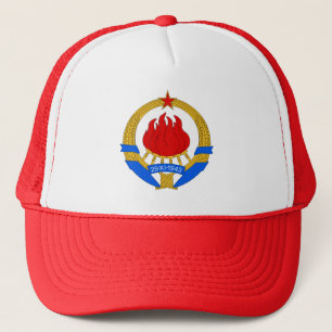 Wappen von Jugoslawien (1945-1992) Truckerkappe