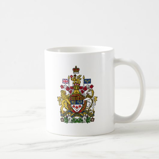 Wappen von Kanada Kaffeetasse (Rechts)