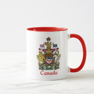 Wappen von Kanada Tasse