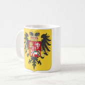 Wappen von Karl VI. Kaffeetasse (Vorderseite Links)