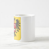 Wappen von Karl VI. Kaffeetasse (Mittel)
