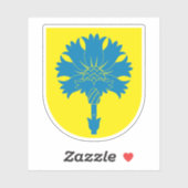 Wappen von Keila, Estland Aufkleber (Blatt)