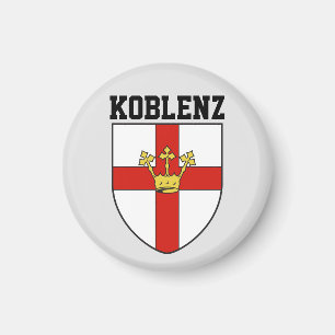 Wappen von Koblenz, Deutschland Magnet