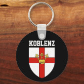 Wappen von Koblenz, Deutschland Schlüsselanhänger (Vorderseite)