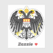 Wappen von Köln (Köln), Deutschland Aufkleber (Blatt)