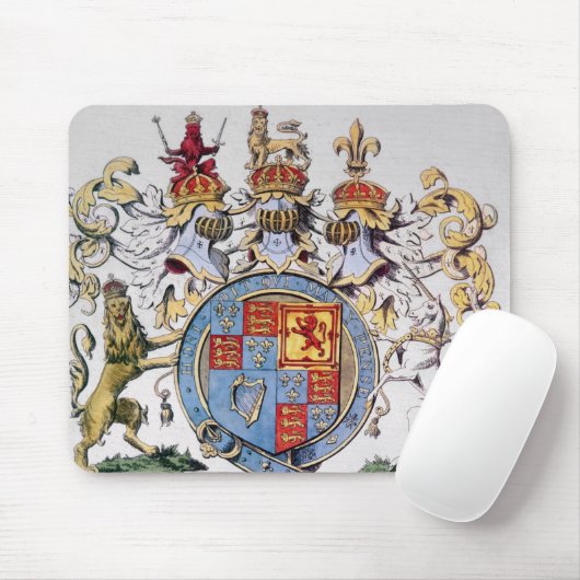 Wappen von König James I von England Mousepad (Mit Mouse)