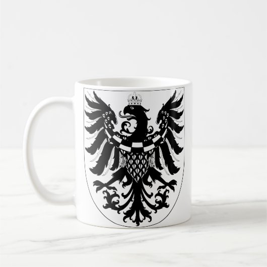 Wappen von Krain Kaffeetasse (Links)