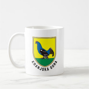 Wappen von Kranjska Gora, Slowenien Kaffeetasse