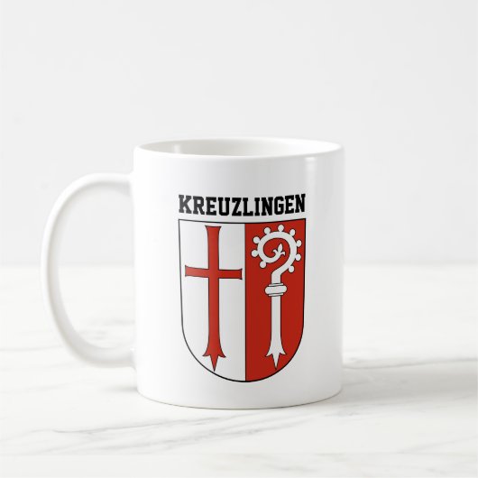 Wappen von Kreuzlingen, Schweiz Kaffeetasse (Links)