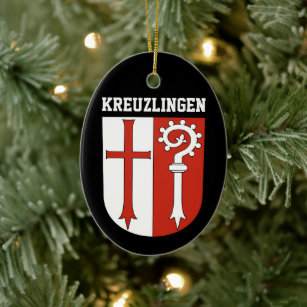 Wappen von Kreuzlingen, Schweiz Keramik Ornament
