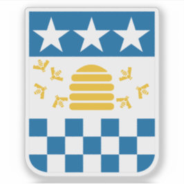 Wappen von La Chaux-de-Fonds, Schweiz Aufkleber