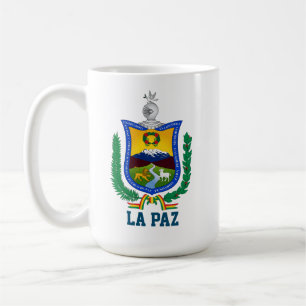 Wappen von La Paz, Bolivien Kaffeetasse