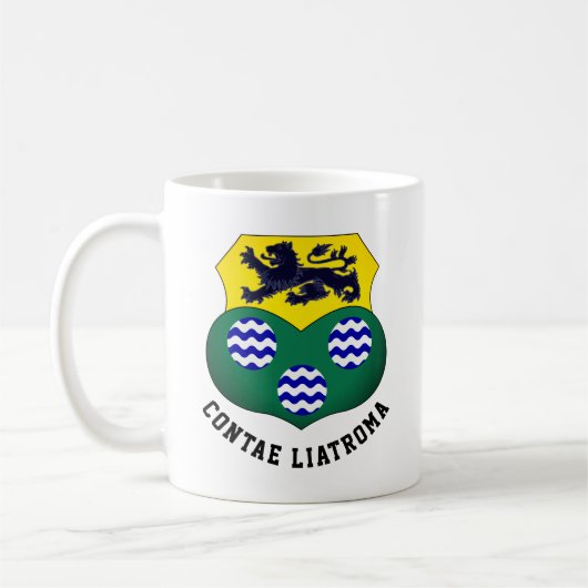 Wappen von Landkreis Leitrim, Irland Kaffeetasse (Links)