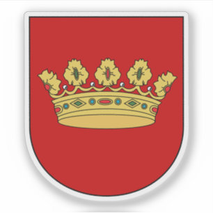 Wappen von Lanškroun, Tschechische Republik Aufkleber