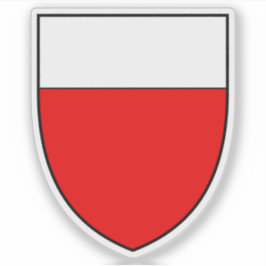 Wappen von Lausanne, Schweiz Aufkleber