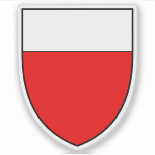 Wappen von Lausanne, Schweiz Aufkleber