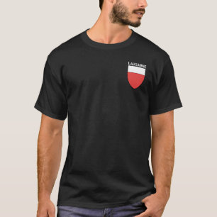 Wappen von Lausanne, SCHWEIZ T - Shirt